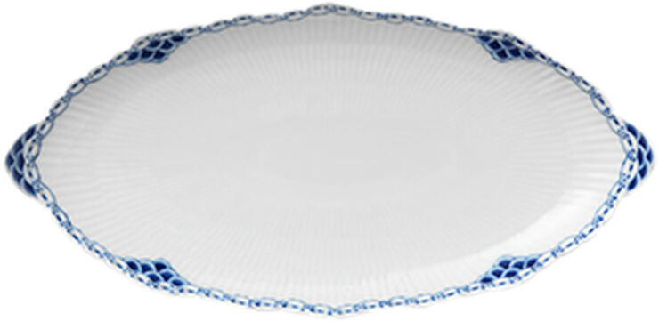Royal Copenhagen Prinsesse 24,5 cm. oval asiet Blå