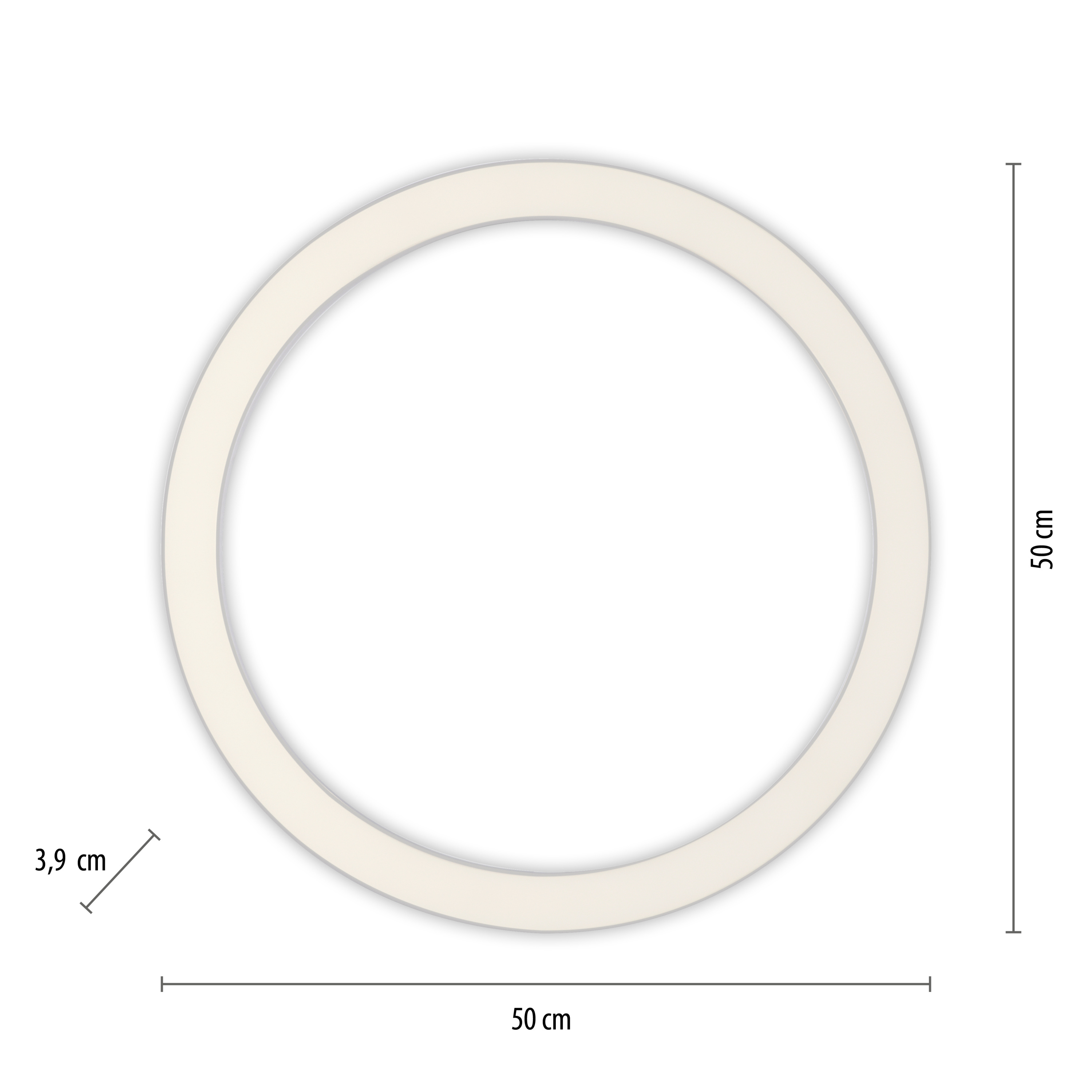 Deckenleuchte PURE LINES ROUND