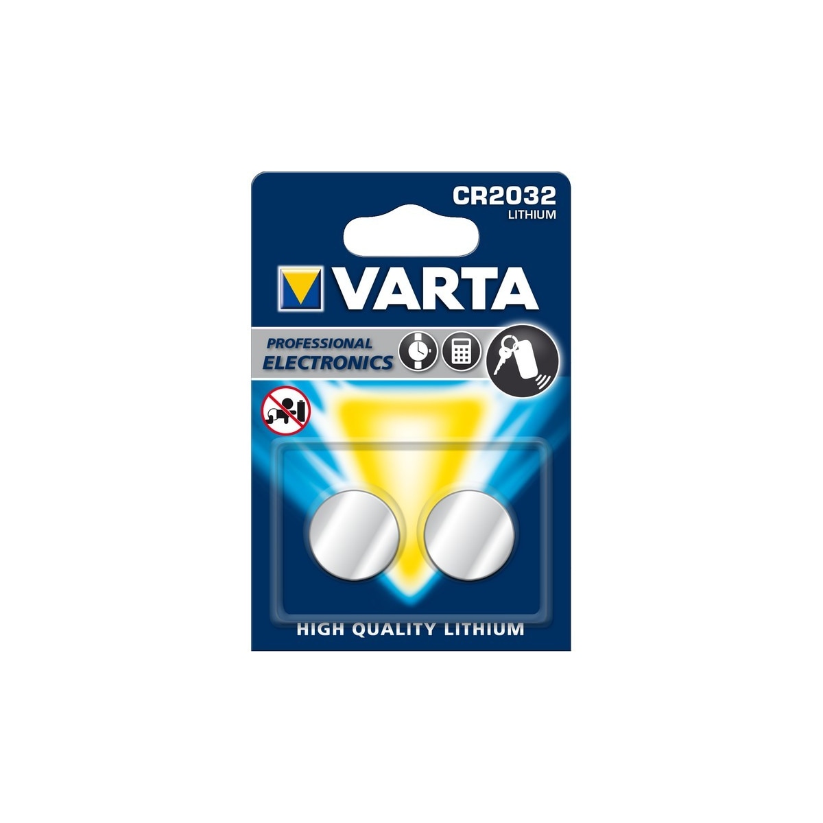 Varta CR 2032 batteri (2pk.)
