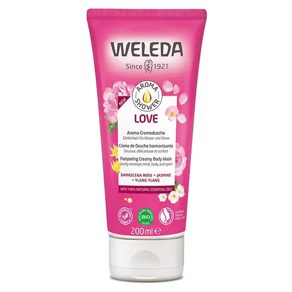 Creme de Banho Harmonizante Weleda Aroma Shower Love 200ml