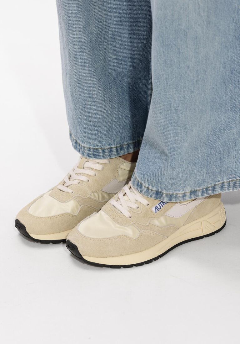 beige autry lage sneakers reelwind low