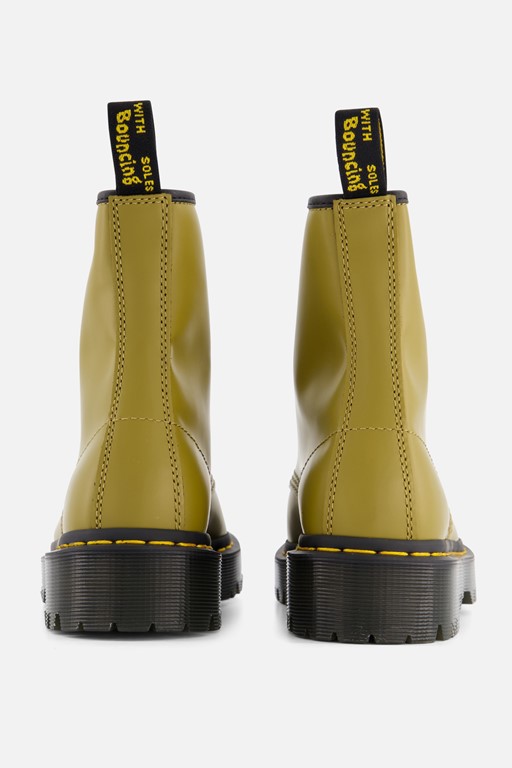 Dr. Martens Veterboots groen Leer