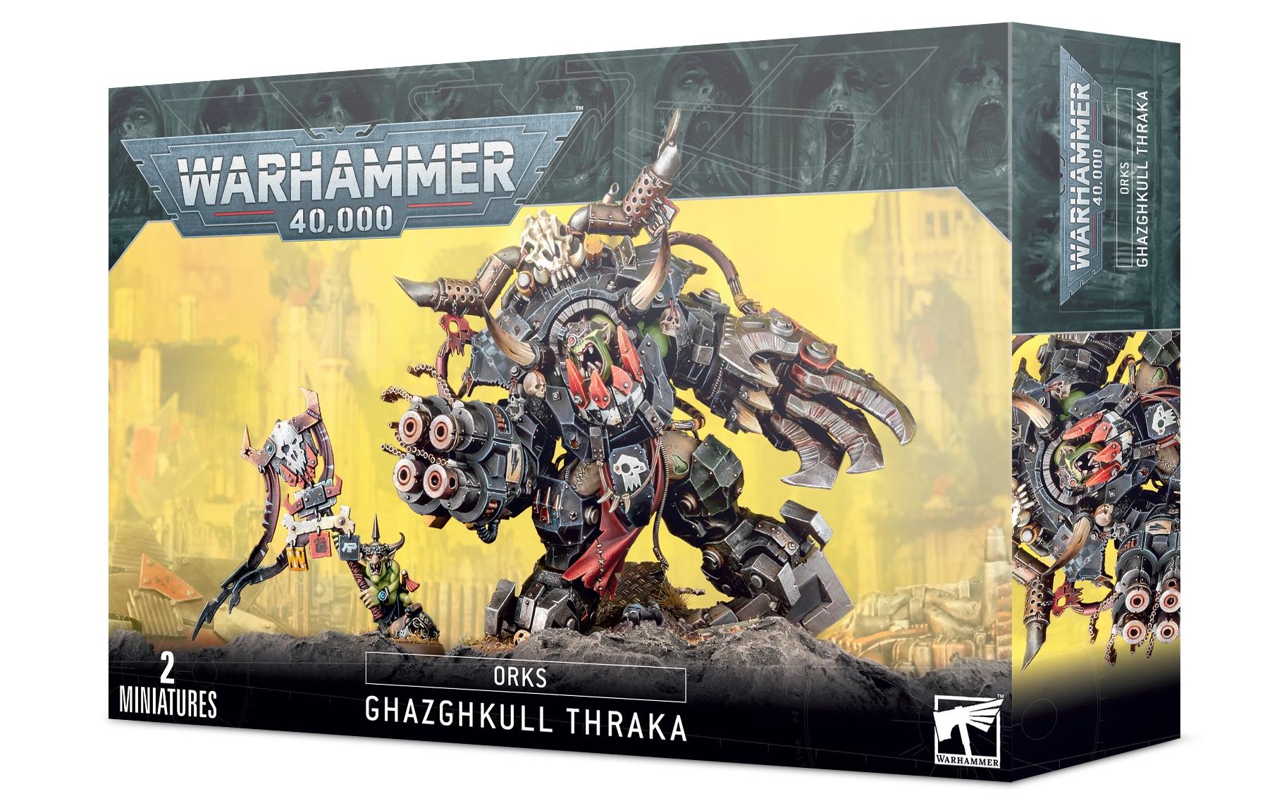 Figur Warhammer 40.000 Orks Ghazghkull ThrakaWarhammer 40K Bausatz