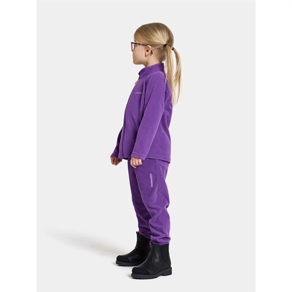 Køb Didriksons Disco Purple Monte Kids Fleece Bukser | Luksusbaby