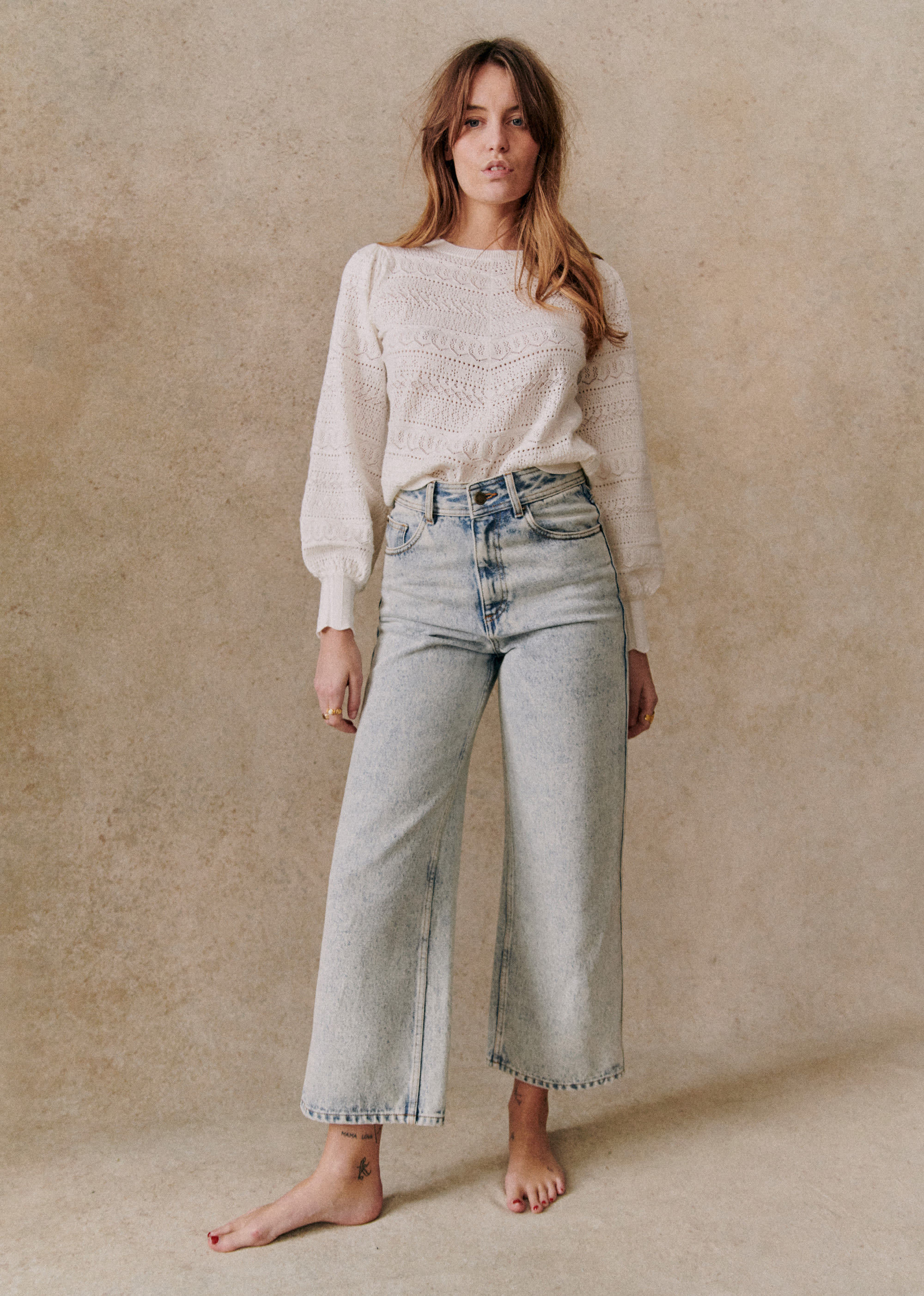 Pull Soline - Blanc - E-SHOP/MAILLE 5905512