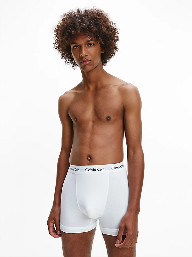 Pacote com 3 Cuecas Boxer - Algodão Elástico