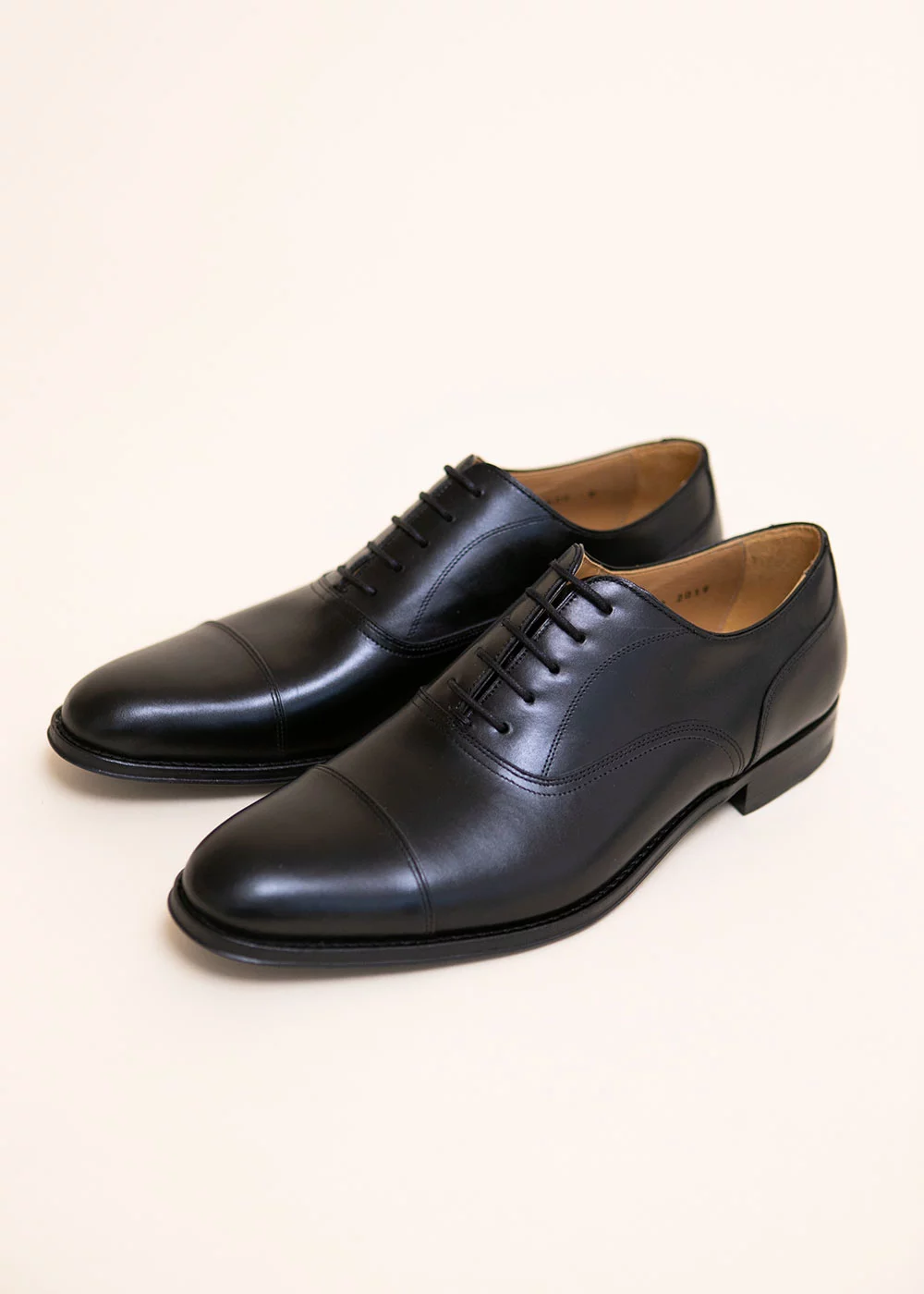 RICHELIEU ASCOLI CUIR NOIR