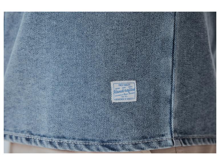 Denim heren overhemd