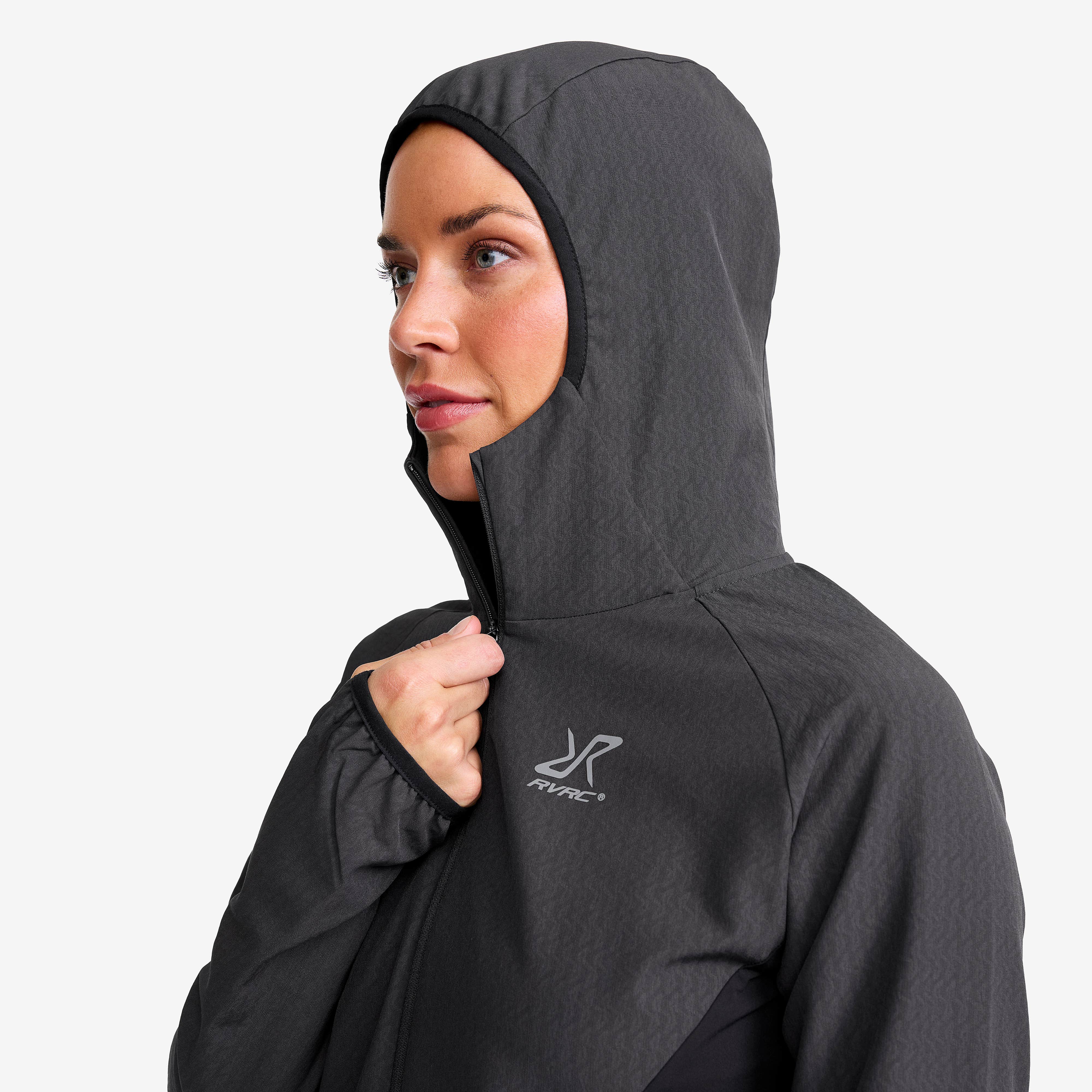 Distance Pro Wind Jacket Dame Anthracite/Black
