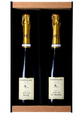 Coffret Cuvées des Caudalies Avize et Le Mesnil Grand Cru 2012 - De Sousa