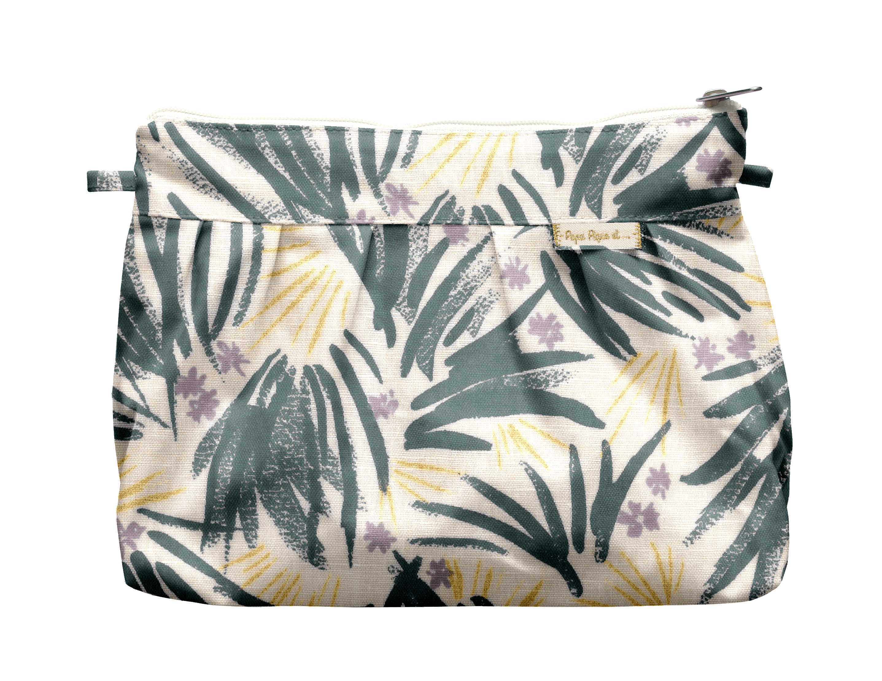 Pochette Plissée Fleurs D'artifice
