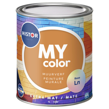 Histor MY color muurverf extra mat 1 liter