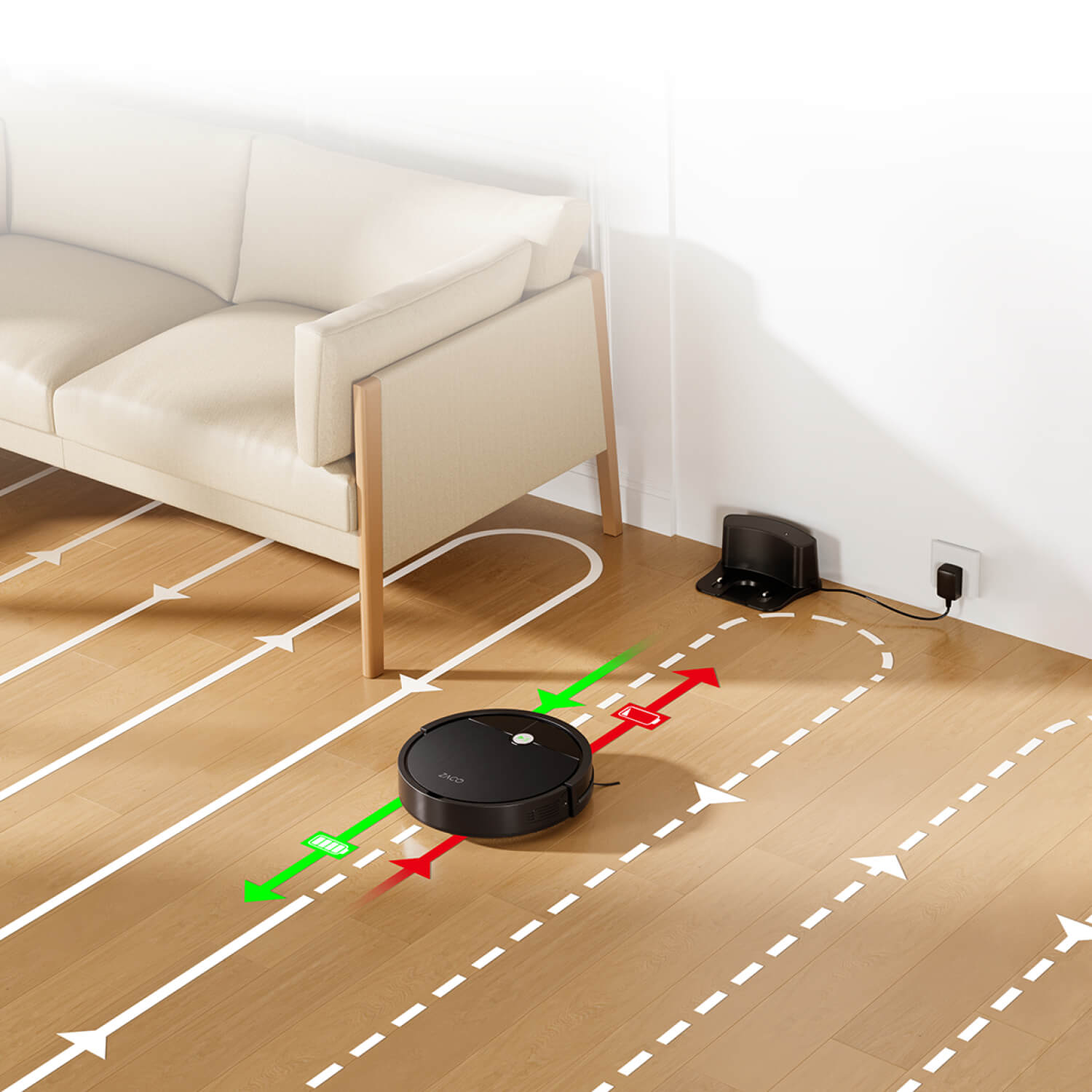 ZACO V4 Max Robot Vacuum Cleaner