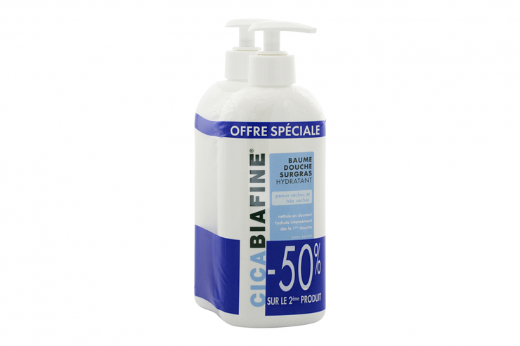 Baume douche surgras 2x400ml
