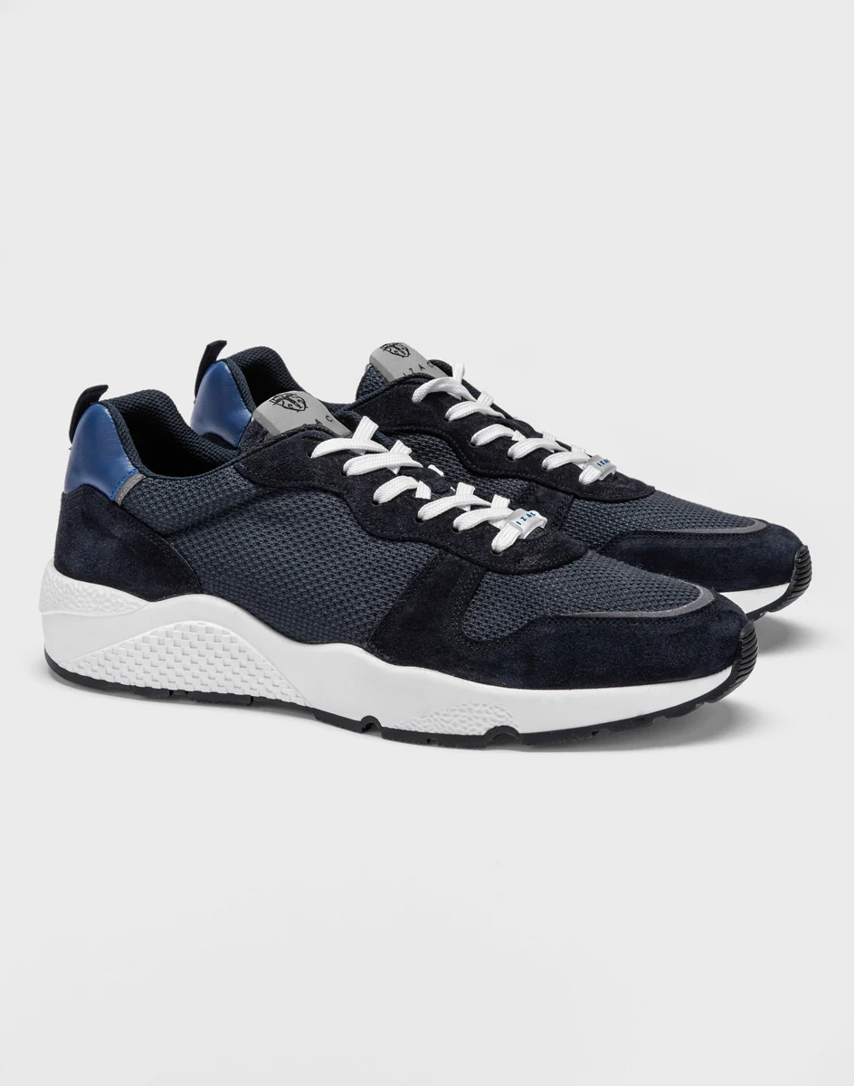 Sneakers marine et bleu