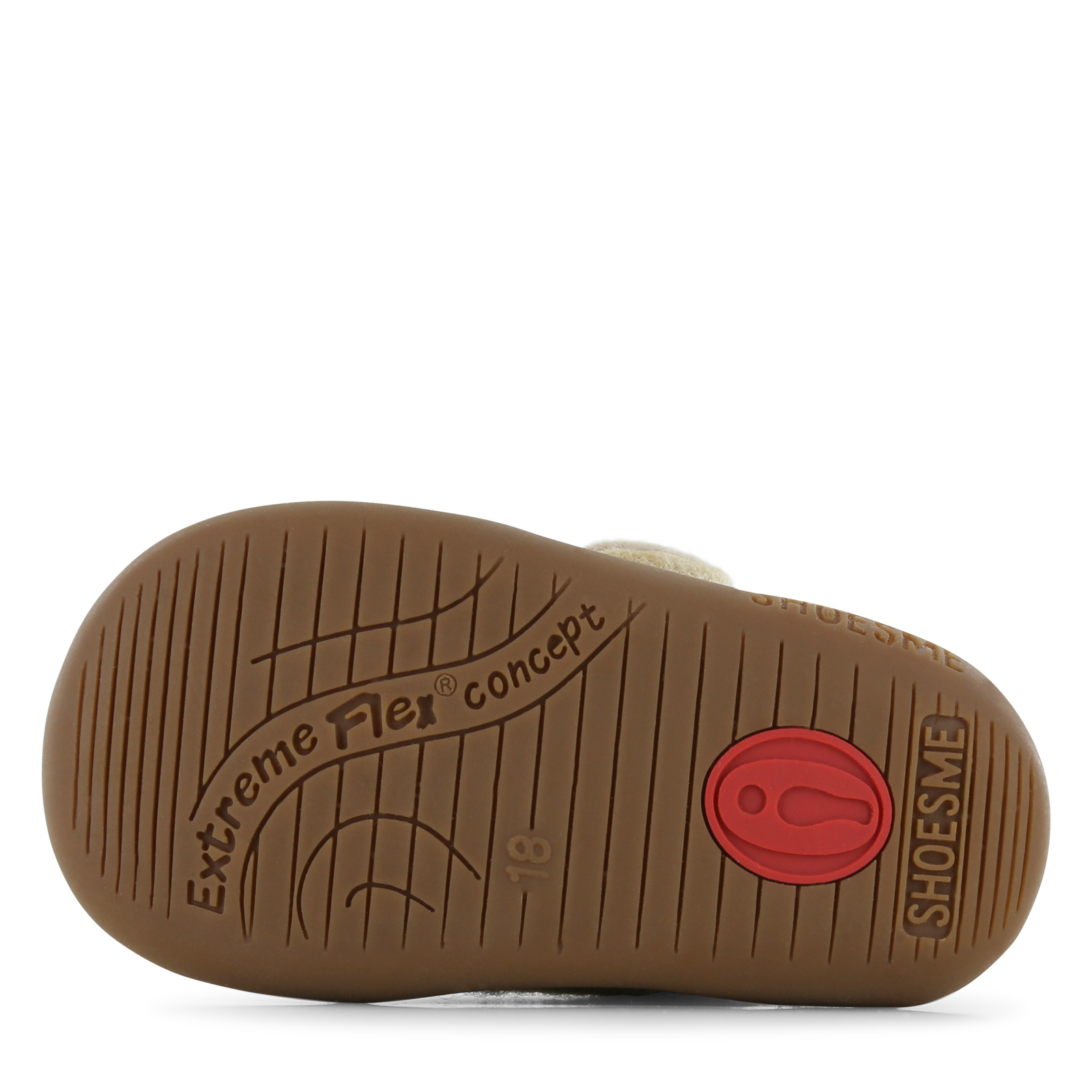 Shoesme beige vilten slofje  | Uni schoenen