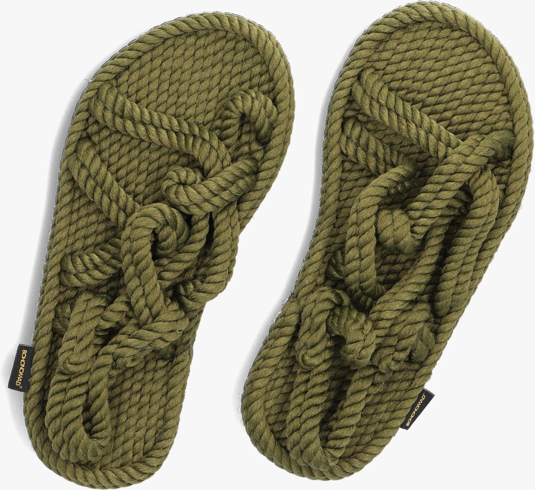BOHONOMAD groene bohonomad sandalen bodrum flat