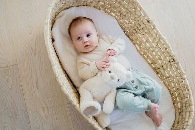 Teddykompaniet Kosedyr Sven 35 cm, Beige