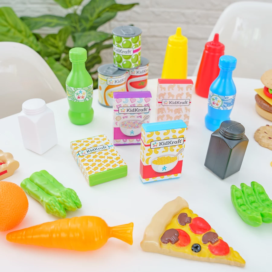 KidKraft® Spielzeug Lebensmittel Set 115-teilig