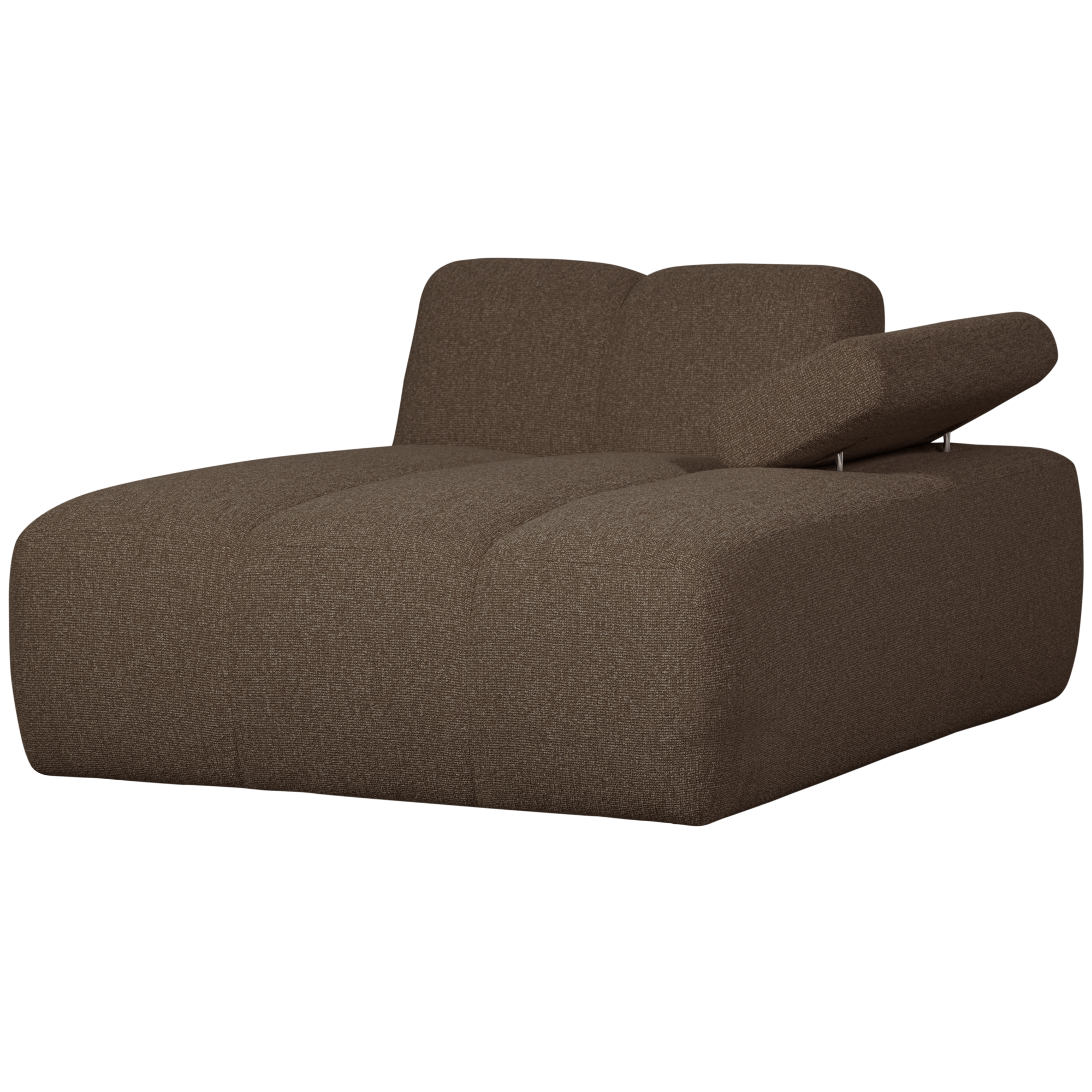 Chaise Longue Mojo Element Mojo Chaise Longue Element Rechts - Bouclé - Bruin Melange