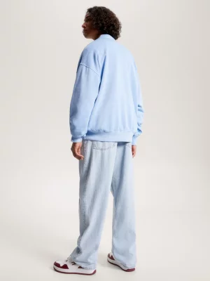 Moletom Relaxed Fit com Logo