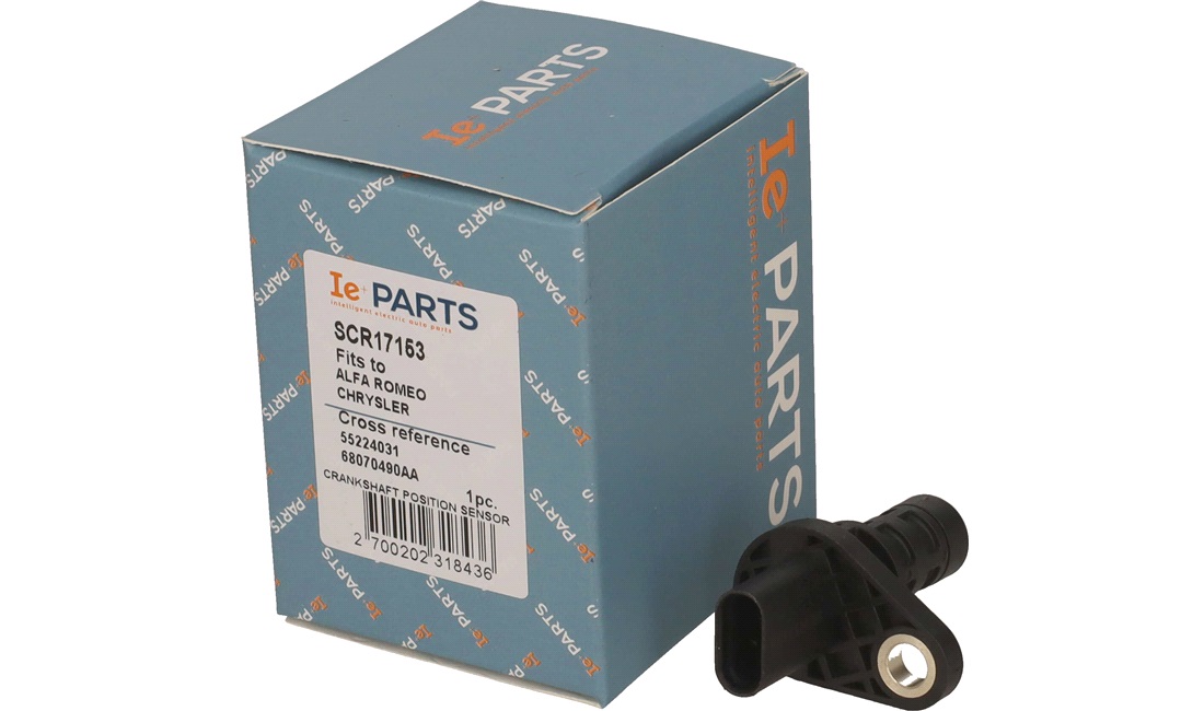 Impulsensor, krumtapaksel