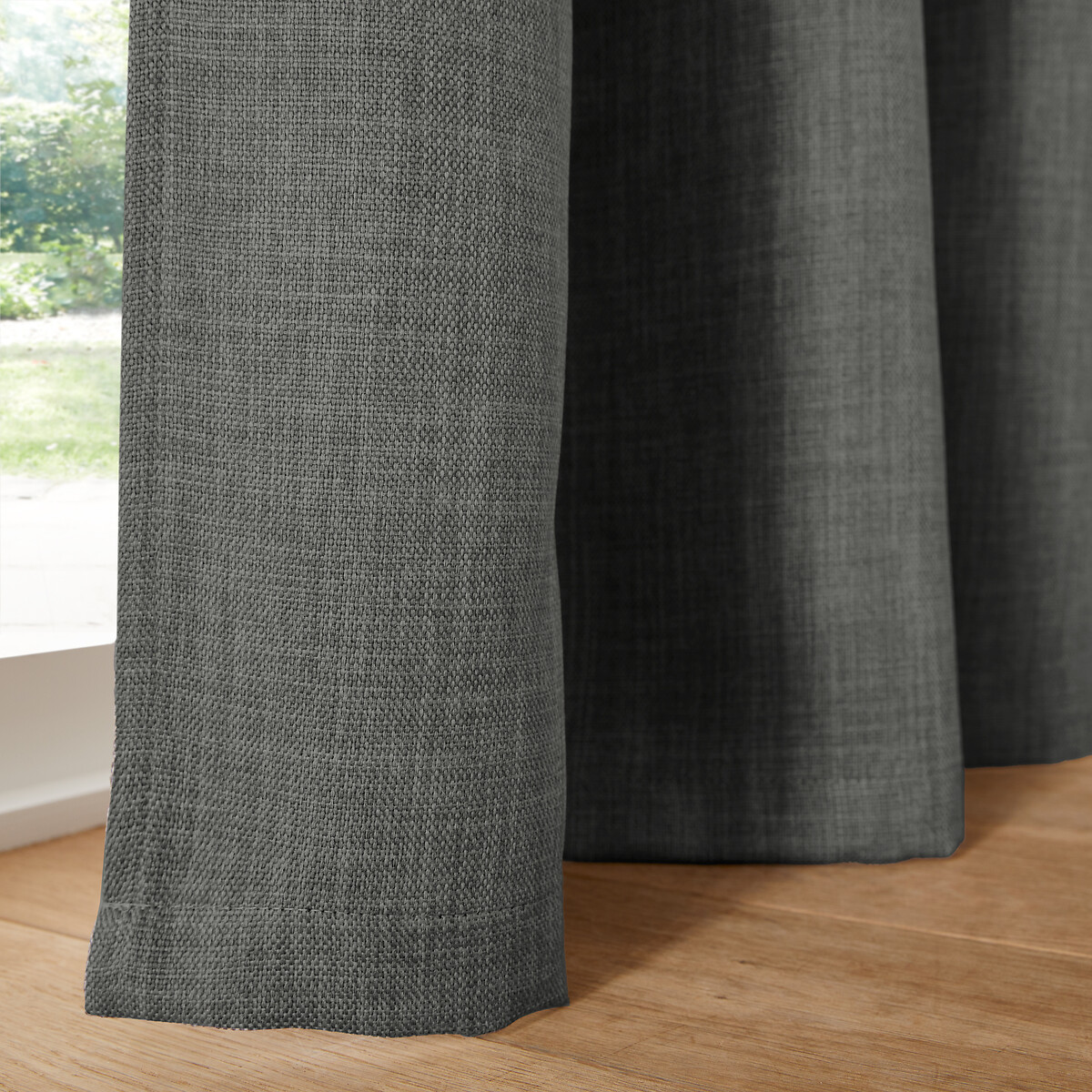LA REDOUTE INTERIEURS<br>Cortina blackout com laços ocultos Exurie