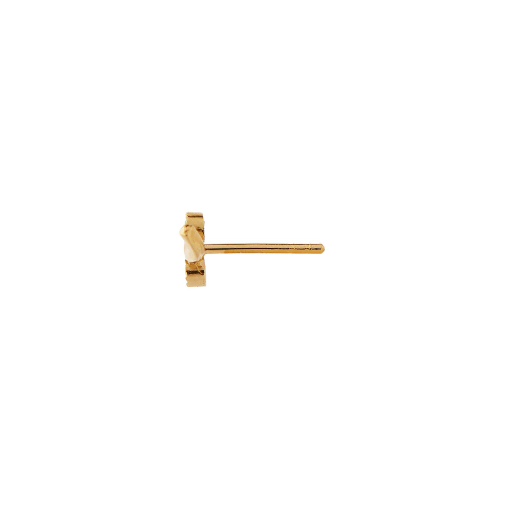 STINE A Jewelry  Flow ørestik - forgyldt