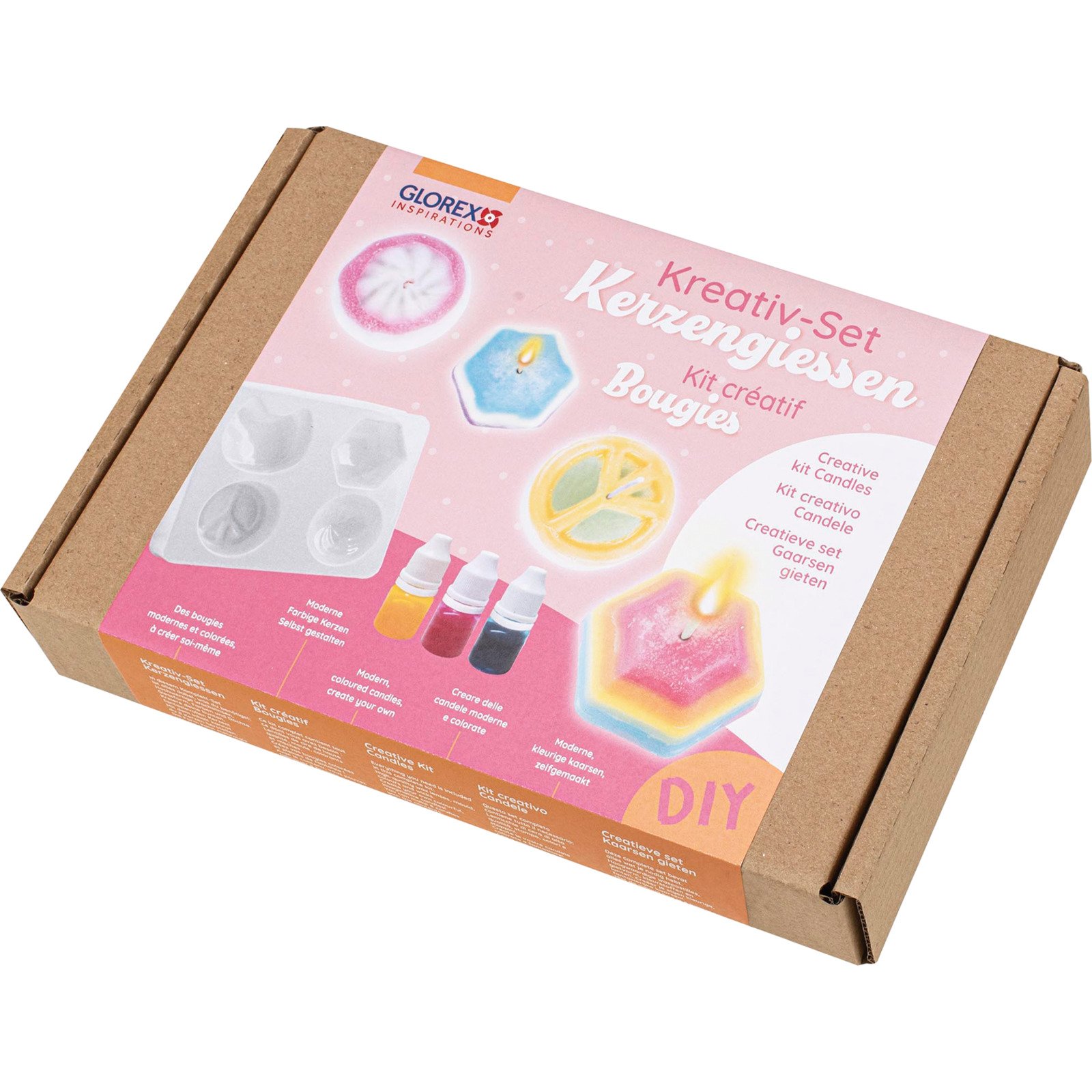 Glorex Kreativ-Set Kerzengiessen