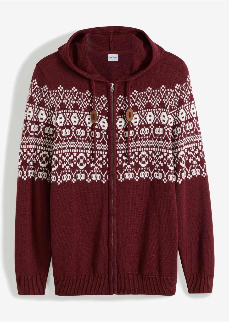 Gilet en maille norvégien coupe confort