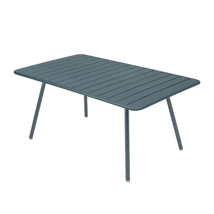 Fermob - Luxembourg Tisch, rechteckig, 165 x 100 cm, gewittergrau