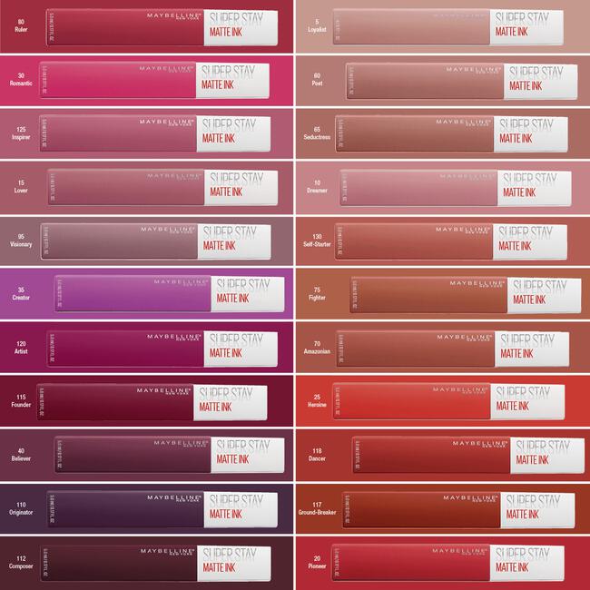 Maybelline New York Superstay Matte Ink Lippenstift 125 Inspirer