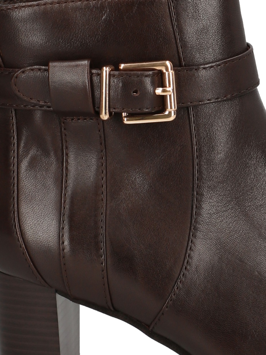 Glattleder Stiefelette