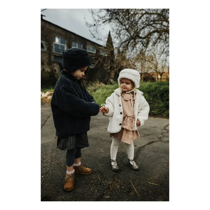 Lilinoa Manteau Façon Fourrure Armance | Ecru