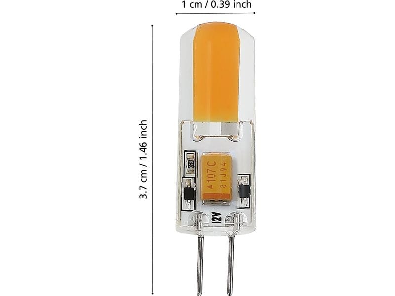 EGLO Leuchten Lampe 1.8 W G4 Warmweiss LED-Glühbirne