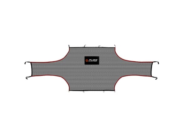Pure2improve P2I150050, Fotballmålnett, Grå, 244 mm, 244 mm, 73,2 cm