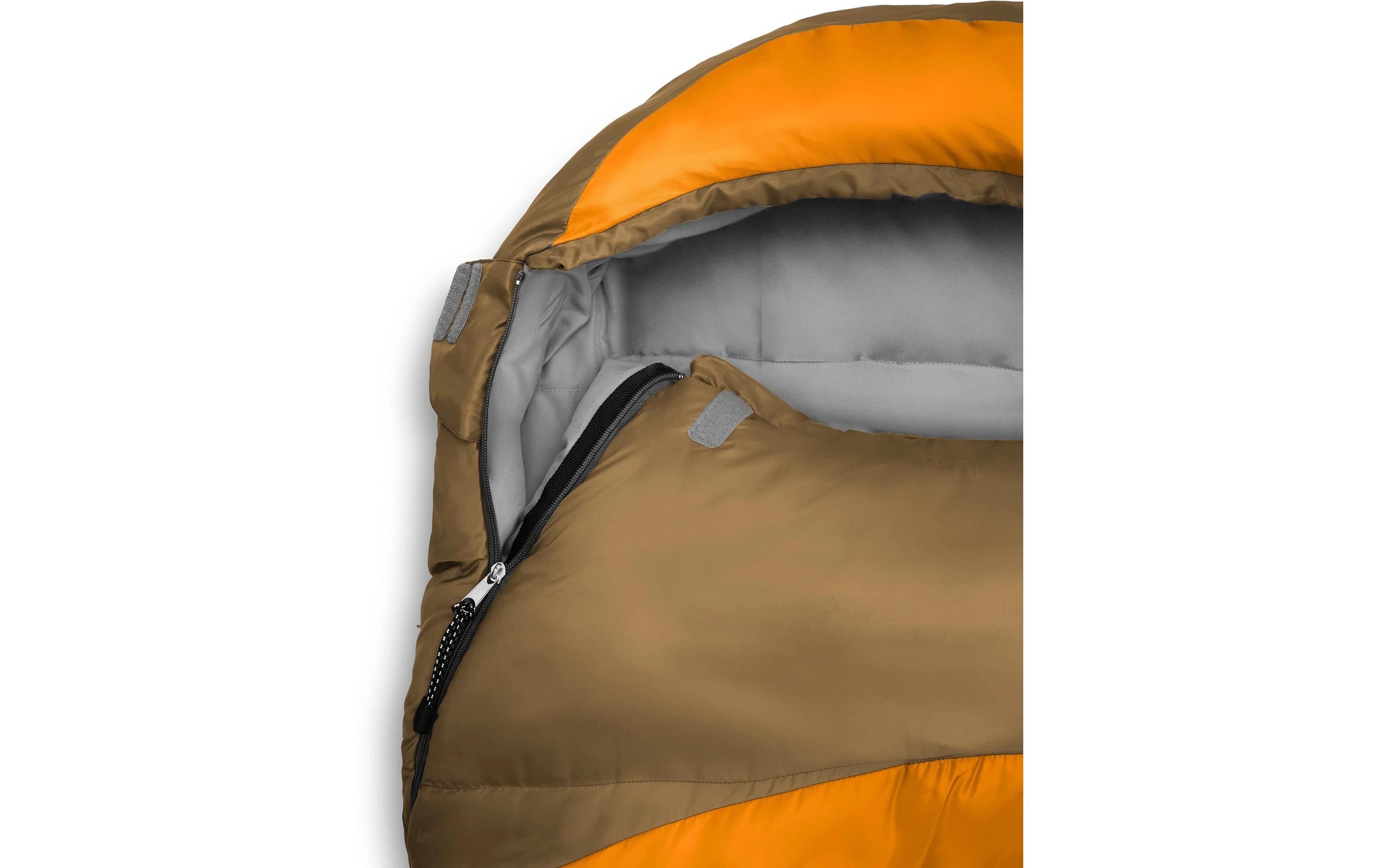 Mumienschlafsack Polyester, OrangeSchlafsack für eine Person