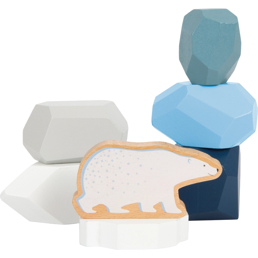small foot® Balanciersteine aus Holz „Arctic“