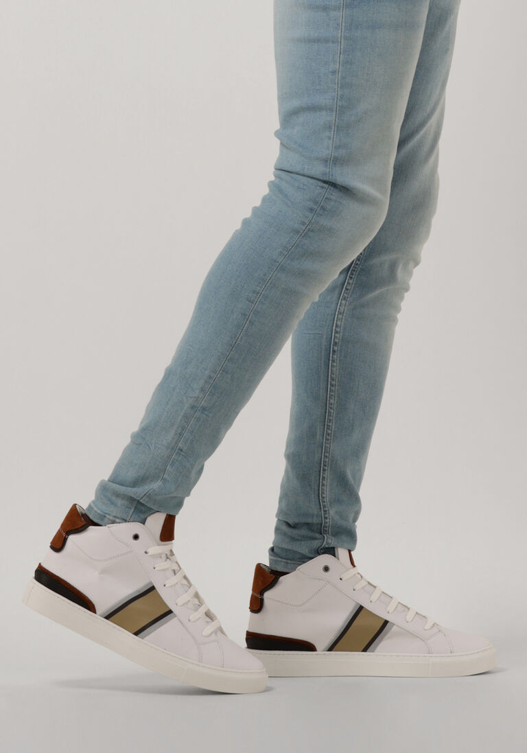 GUESS witte guess hoge sneaker todi mid