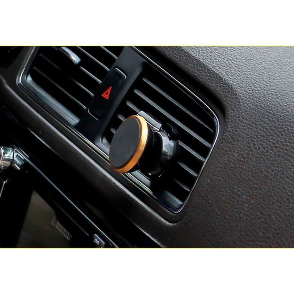 Auto KFZ Magnet Halterung für Lüftungsgitter - Gold