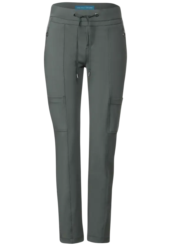 Loose Fit Hose - marshy green