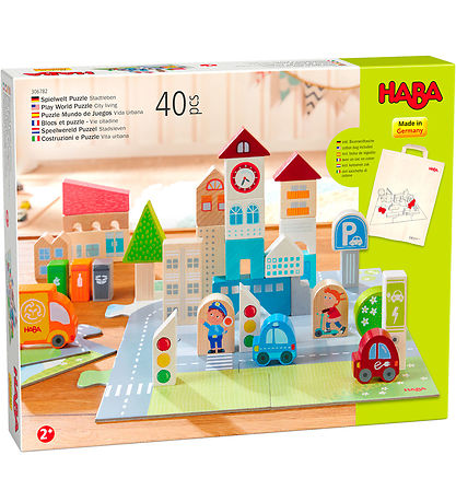 HABA Play Welt Puzzlespiel - 40 Teile