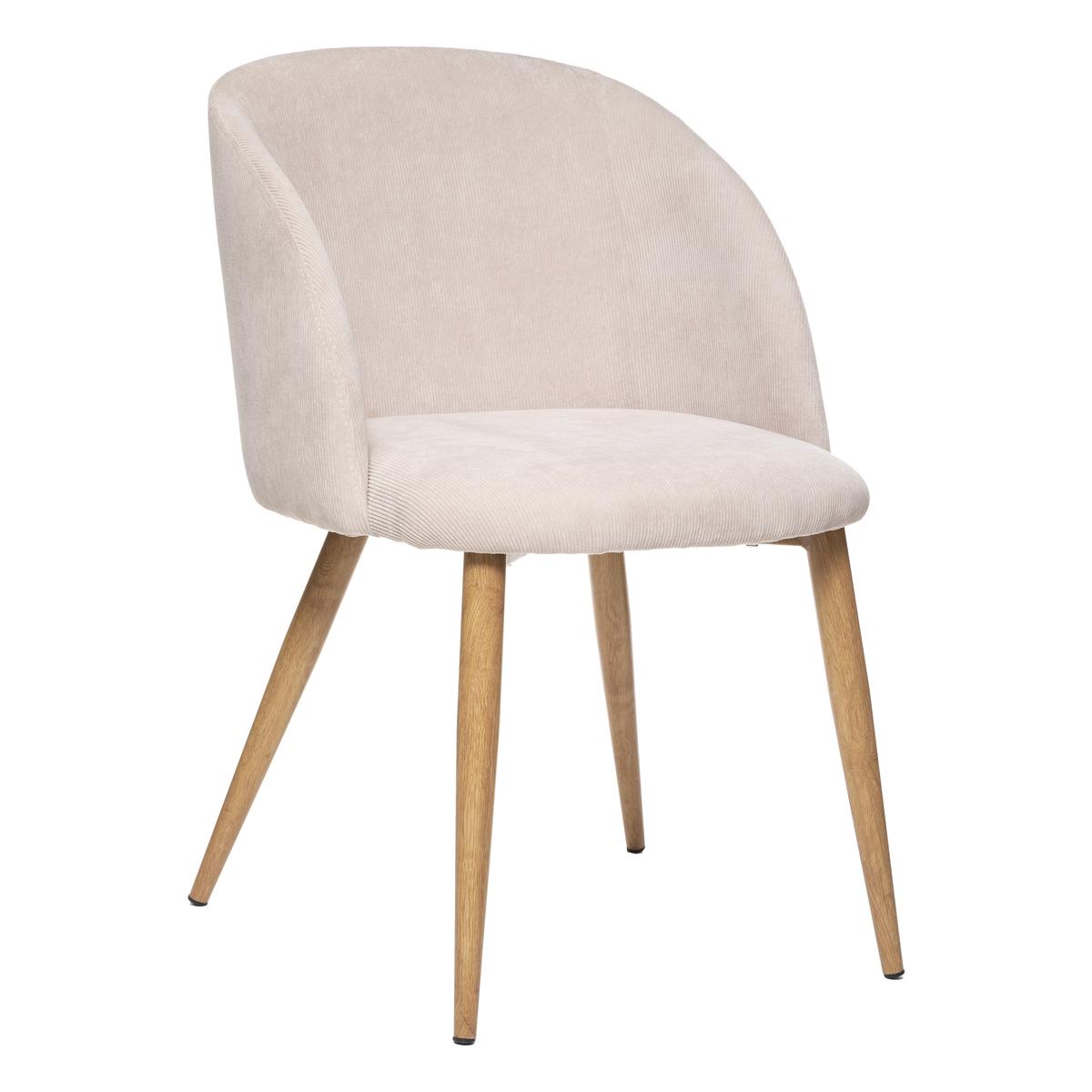 CHAISE IMITATION CHENE CELESTE LIN
