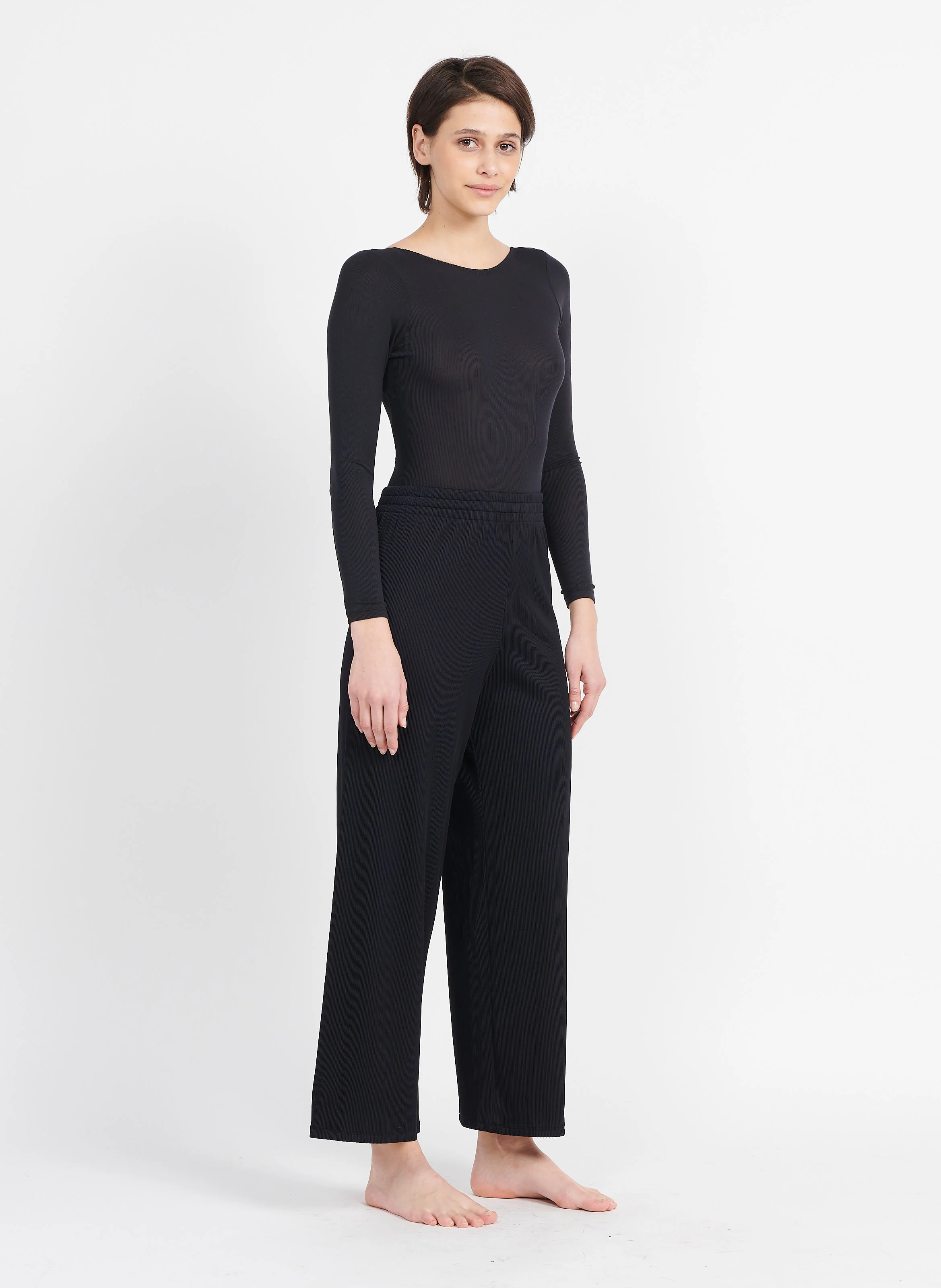 ANGIE - Body col rond| Noir