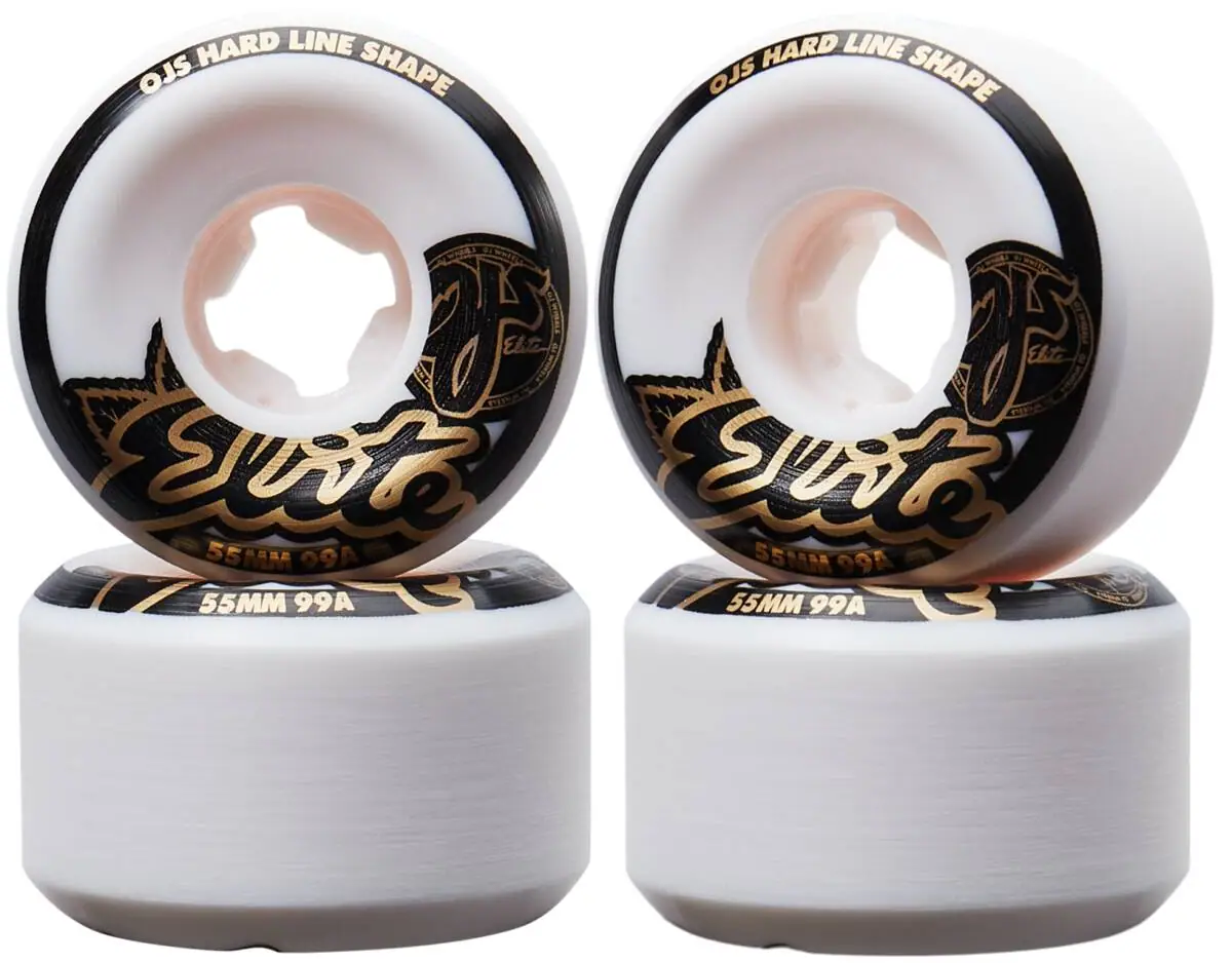 OJ's Elite Hardline 99A Skateboard Hjul 4-pak | SkatePro