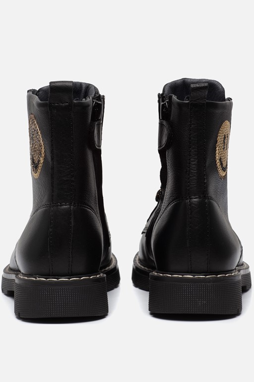 Kipling Evita 1 Veterboots zwart Leer