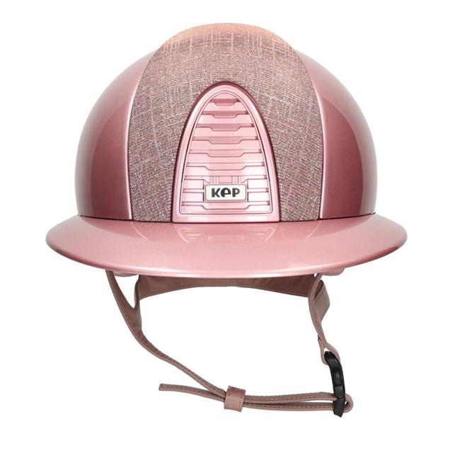Veiligheidshelm KEP Italia Cromo 2.0 Diamond Galassia Pink Polo Klep Roze