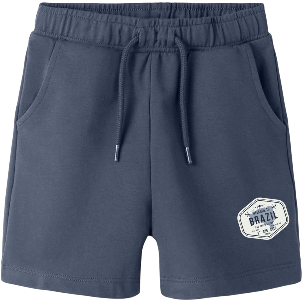 Køb Name It Vintage Indigo Nmmhurri Nreg Sweat Shorts Unb