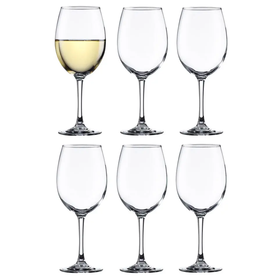 Vicrila wijnglazen Syrah - 6x stuks - rode/witte wijn - 250ml