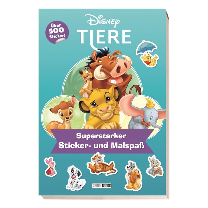 Disney Tiere - Superstarker Sticker- und Malspaß